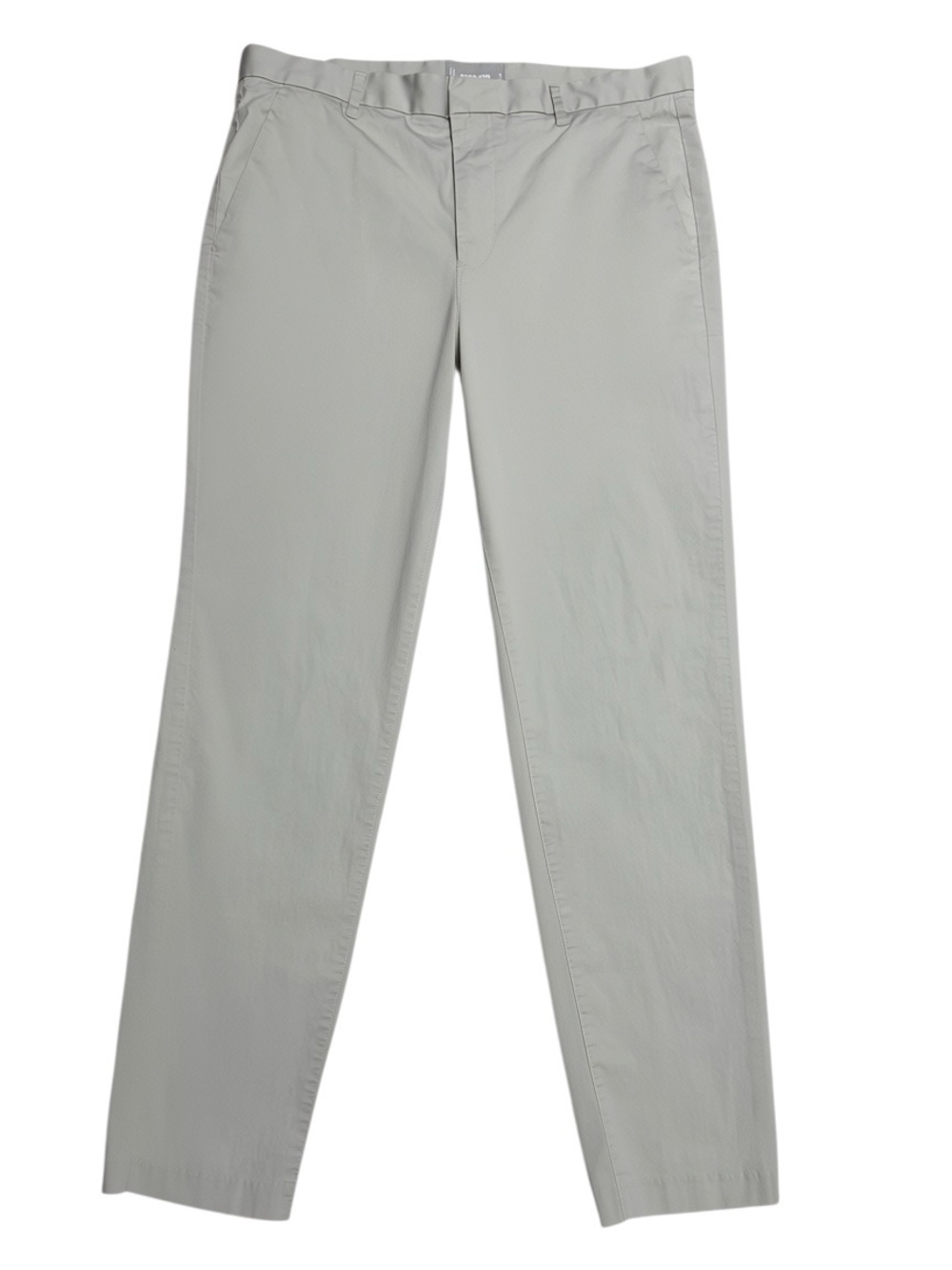 EVERLANE Men's Lightweight Air Cotton Chino - Light Grey, 34/32